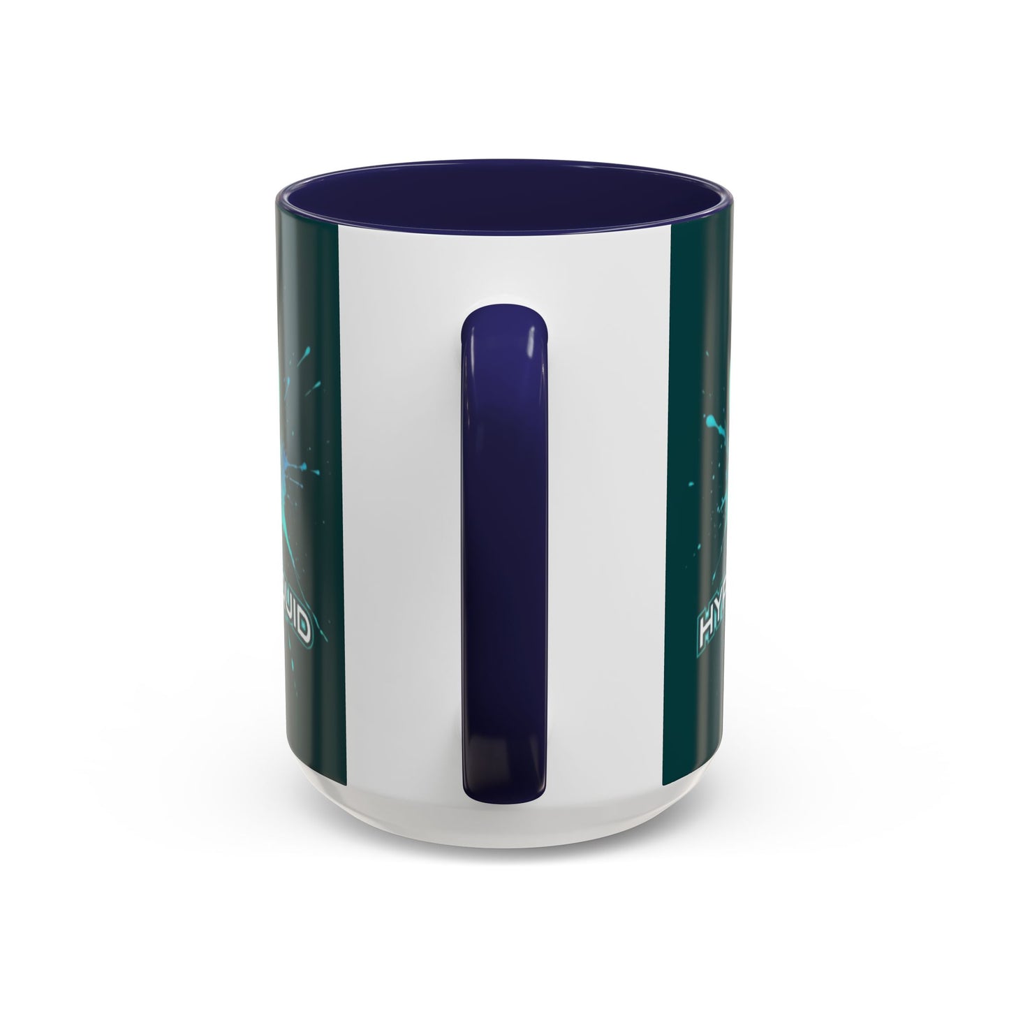 HYPE Drip Dark Hyperliquid Accent Mug by cypherpunkgear.com