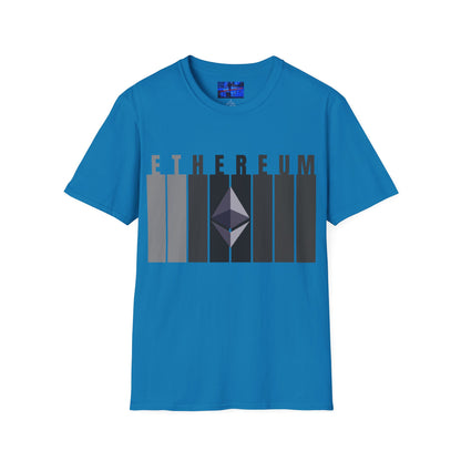 Ethereum (ETH) DKcolors Unisex T-Shirt by cypherpunkgear.com