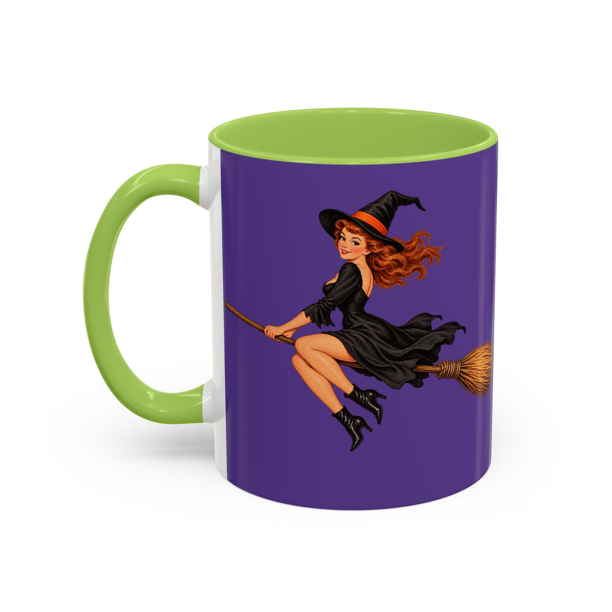 Hazel Hex Purple Accent Mug by CreepyCrafts.boo