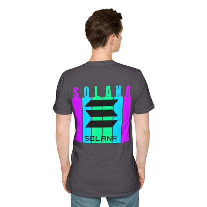 ¡Doble cara, Solana de cypherpunkgear! Camiseta unisex de estilo suave