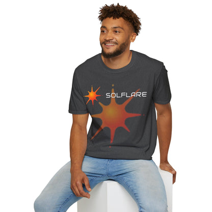 Solflare Dark colors Unisex T-Shirt by cypherpunkgear.com
