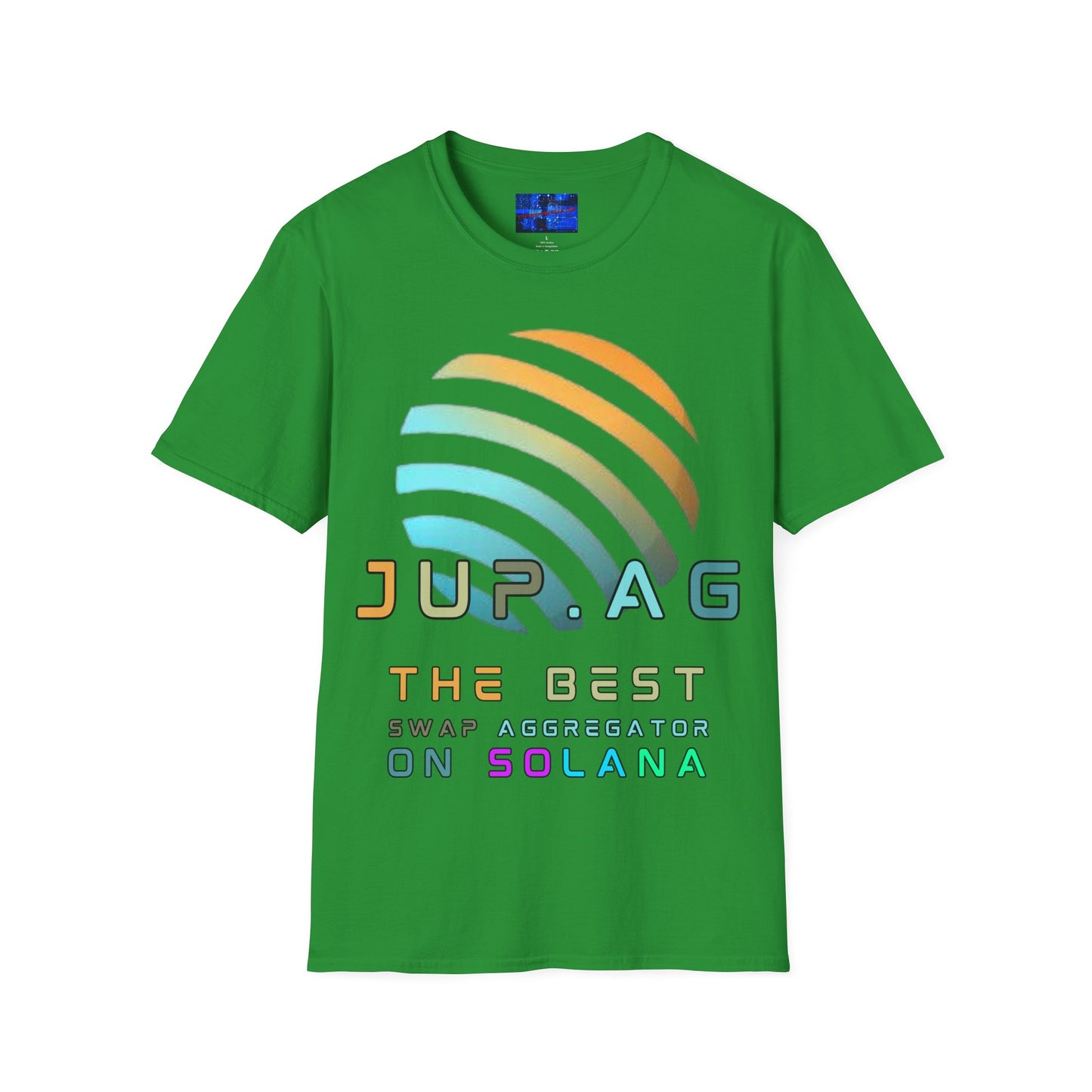 Jupiter (JUP) the best aggregator on Solana Dark colors Unisex T-Shirt by cypherpunkgear.com