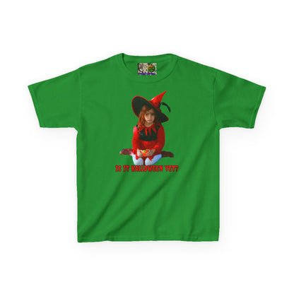 Is it Halloween yet? Kids Heavy Cotton™ Tee by CreepyCrafts.boo