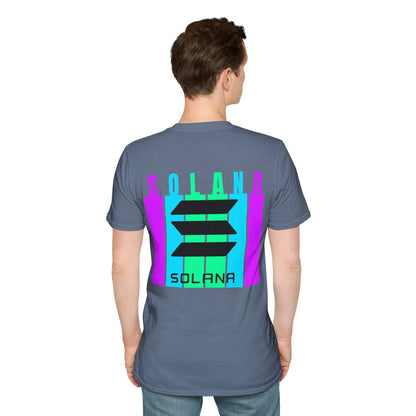 ¡Doble cara, Solana de cypherpunkgear! Camiseta unisex de estilo suave