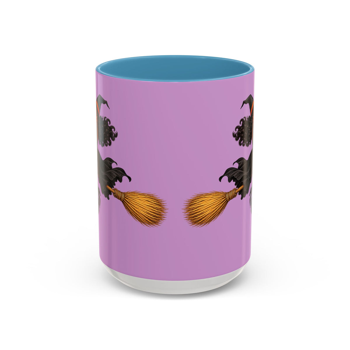 Velvet Vex Pink Accent Mug by CreepyCrafts.boo