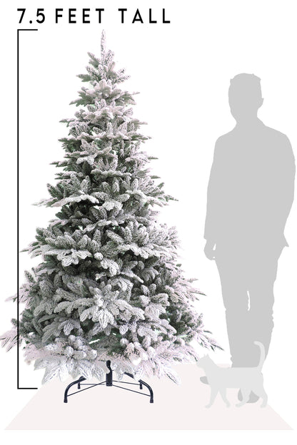 Calgary Spruce Snow Flocked Christmas Tree