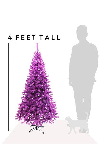 Purple Canadian Pine Christmas Tree