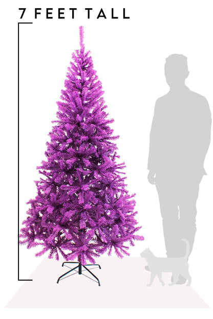 Purple Canadian Pine Christmas Tree