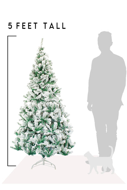 Perfect Holiday Snow Flocked Christmas Tree