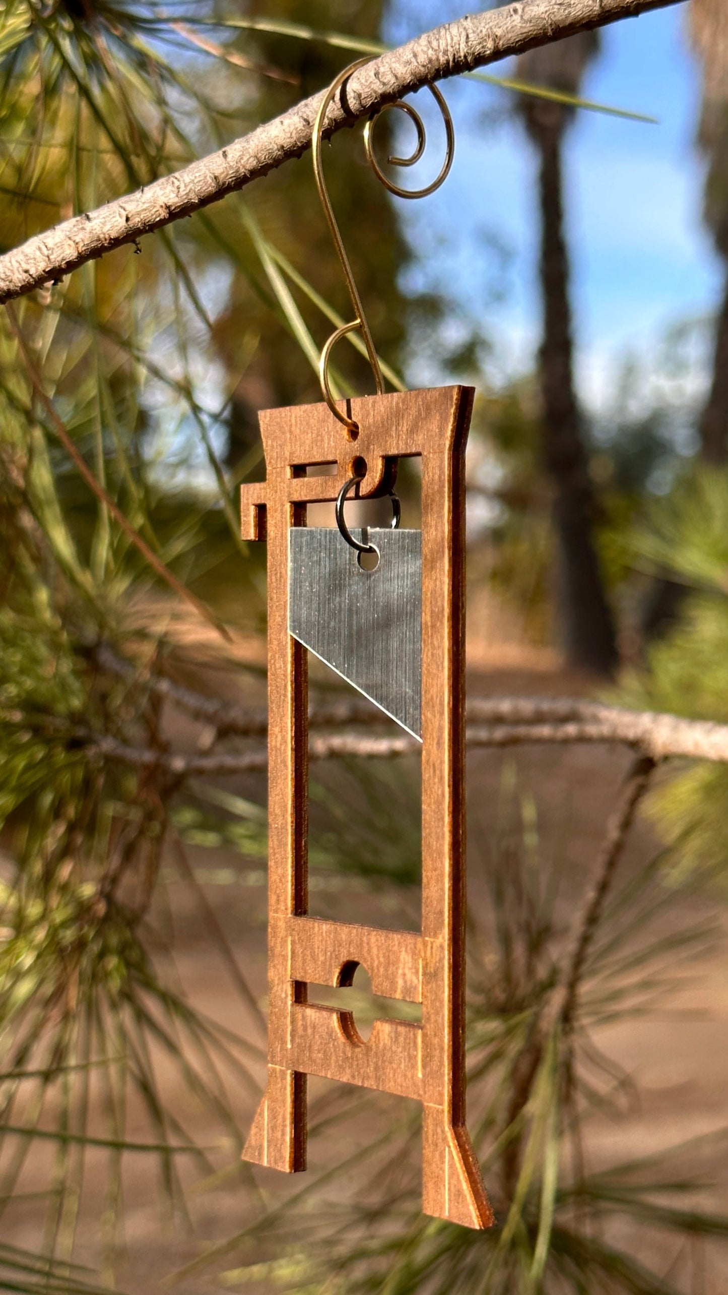 Guillotine Ornament  #9855