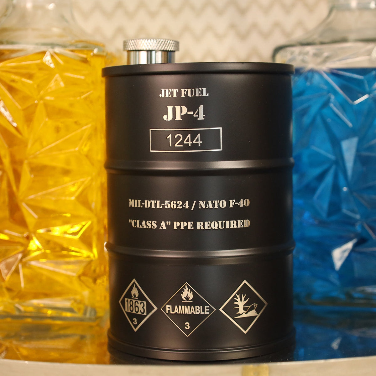 The JP-4 Jet Fuel Flask