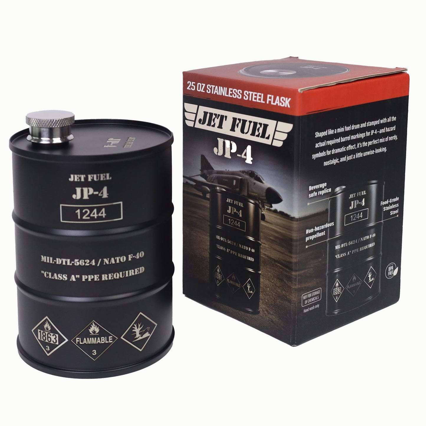 The JP-4 Jet Fuel Flask