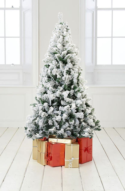 Perfect Holiday Snow Flocked Christmas Tree
