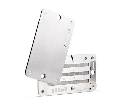 Ledger Billfodl Stainless Steel Recovery Seed Backup Tool