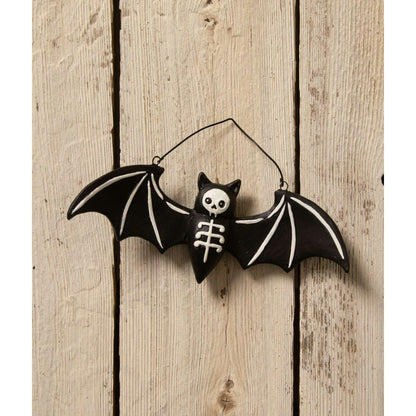 Batty Skeleton Ornament | Halloween Decor | Bethany Lowe
