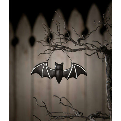 Batty Skeleton Ornament | Halloween Decor | Bethany Lowe