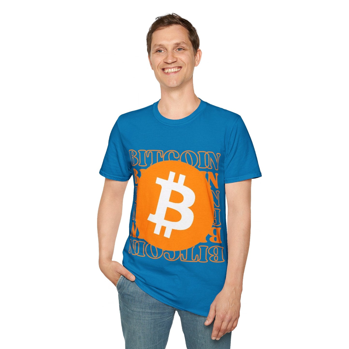 Bitcoin Bitcoin Bitcoin (BTC) DKcolors Unisex T-Shirt by cypherpunkgear – cypherpunkgear.com | Cypherpunk Merch