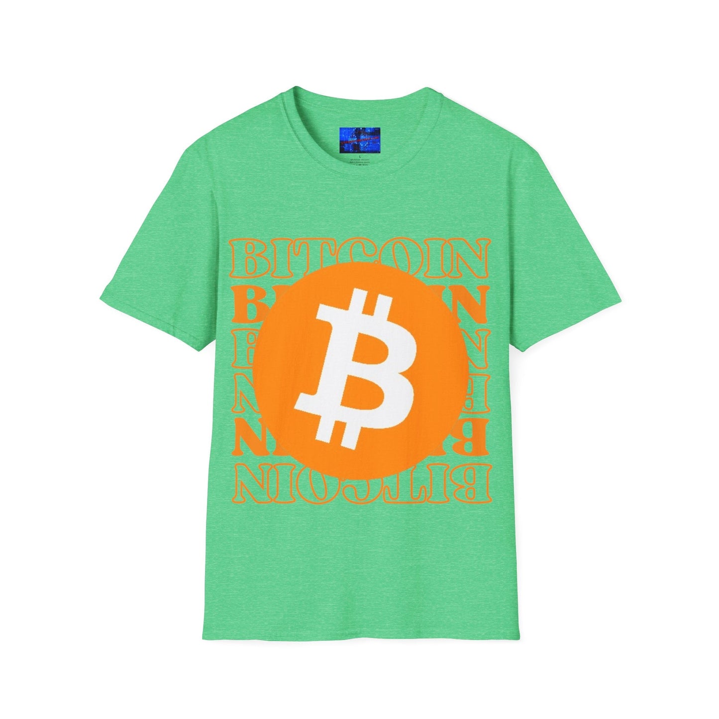 Bitcoin Bitcoin Bitcoin (BTC) DKcolors Unisex T-Shirt by cypherpunkgear – cypherpunkgear.com | Cypherpunk Merch