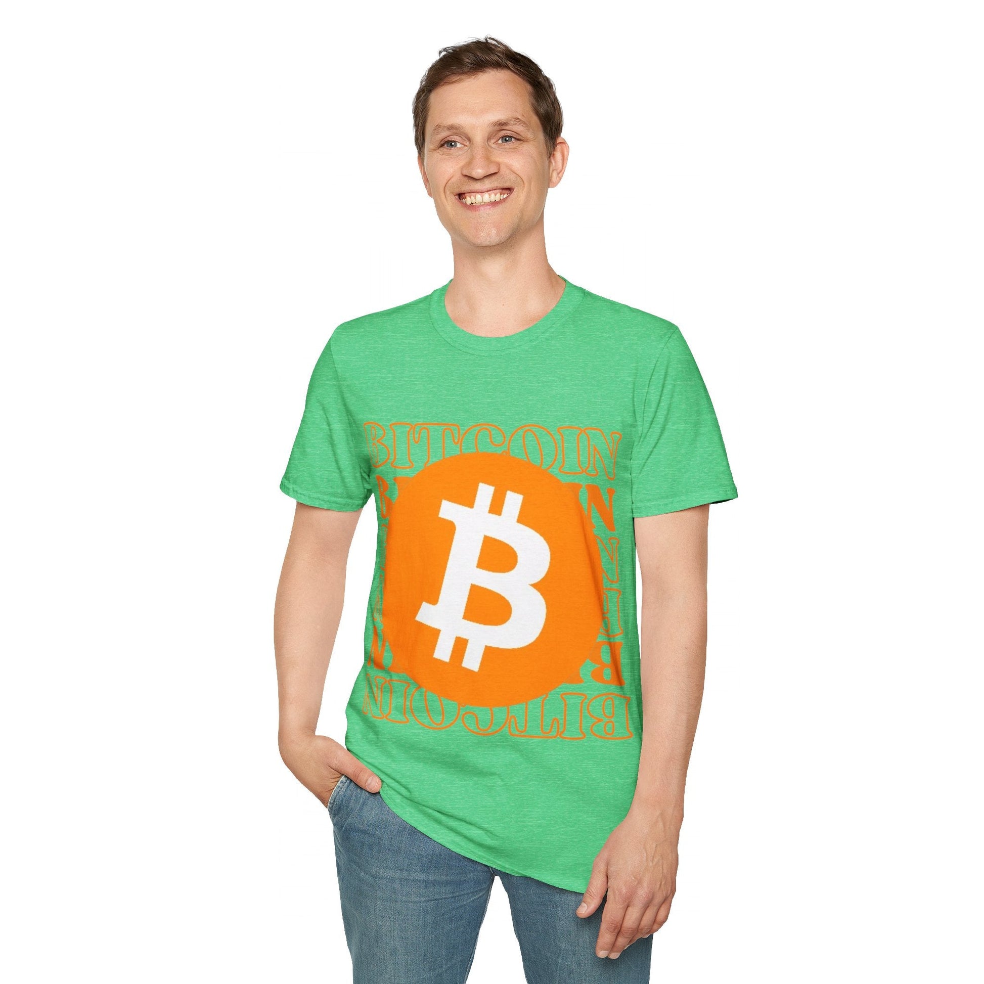Bitcoin Bitcoin Bitcoin (BTC) DKcolors Unisex T-Shirt by cypherpunkgear – cypherpunkgear.com | Cypherpunk Merch