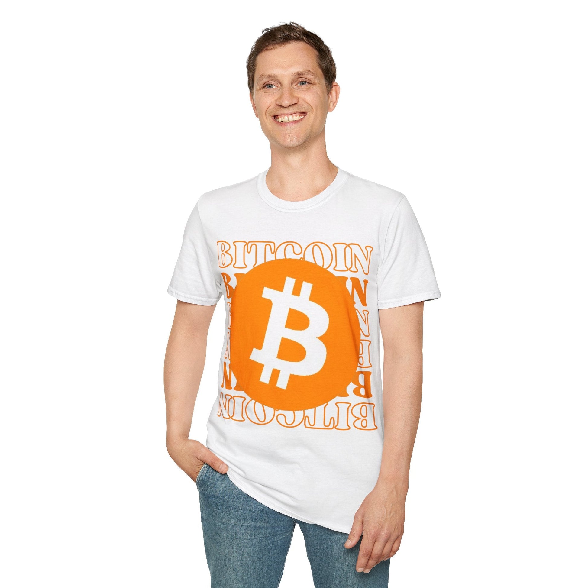 Bitcoin Bitcoin Bitcoin (BTC) LTcolors Unisex T-Shirt by cypherpunkgear – cypherpunkgear.com | Cypherpunk Merch