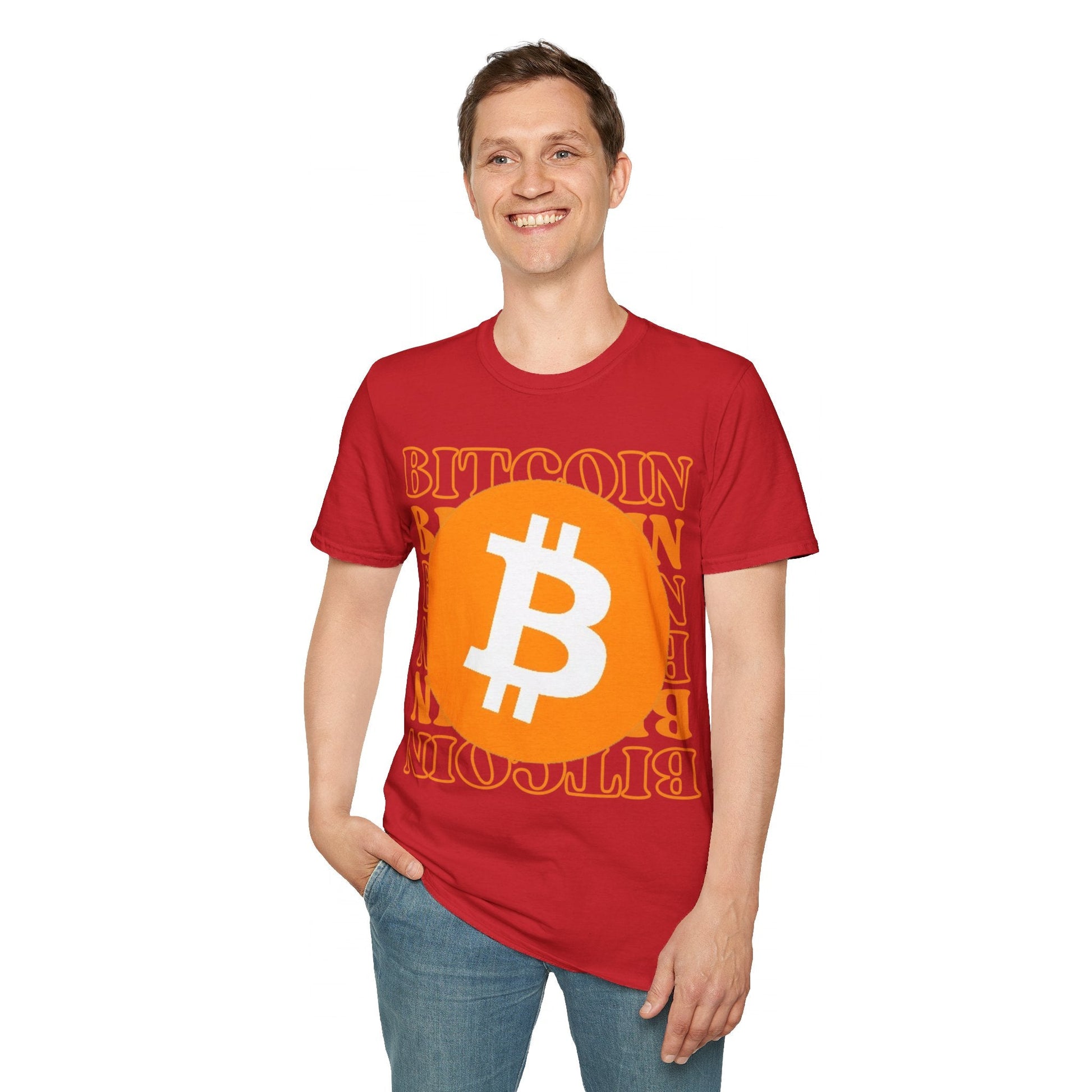 Bitcoin Bitcoin Bitcoin (BTC) LTcolors Unisex T-Shirt by cypherpunkgear – cypherpunkgear.com | Cypherpunk Merch