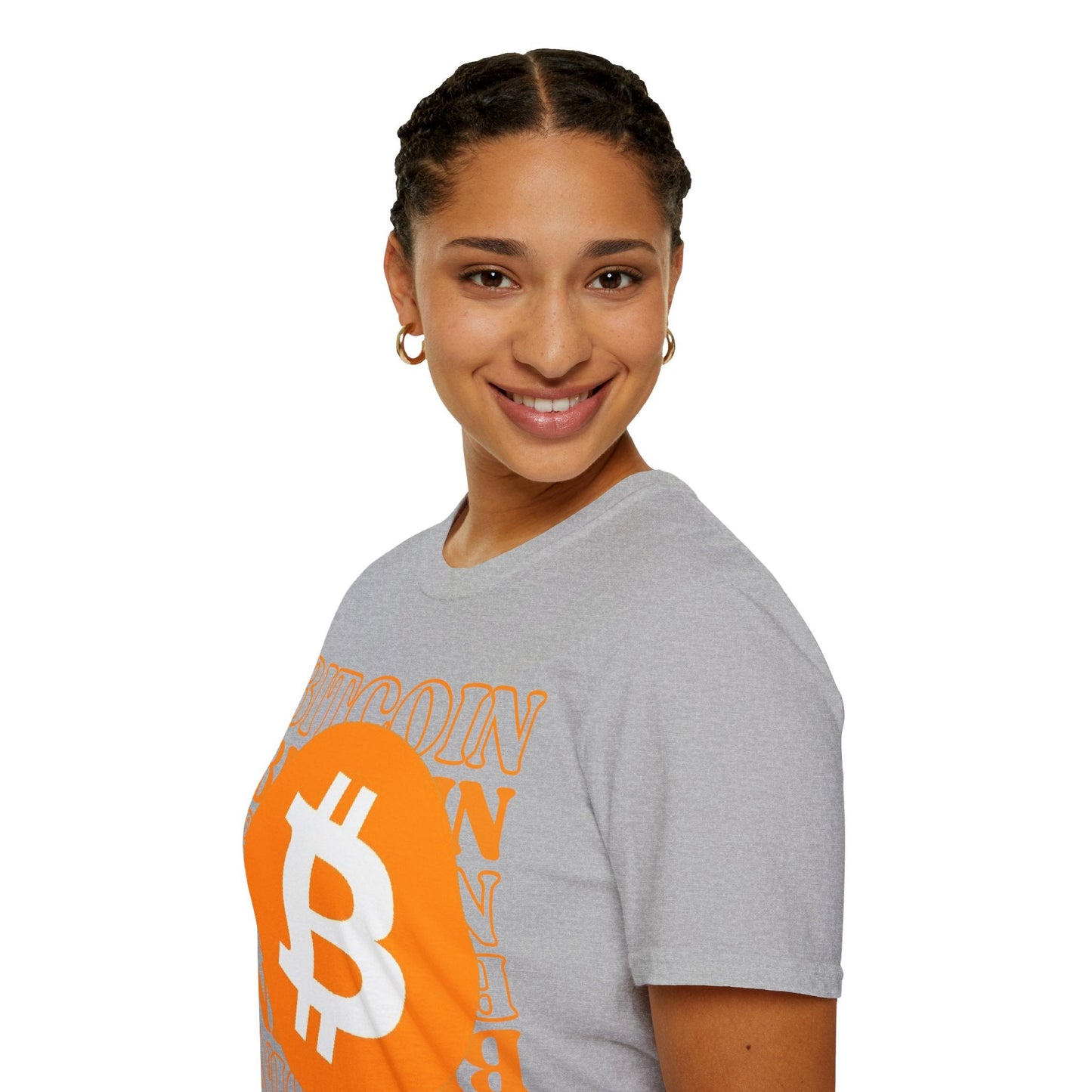Bitcoin Bitcoin Bitcoin (BTC) LTcolors Unisex T-Shirt by cypherpunkgear – cypherpunkgear.com | Cypherpunk Merch