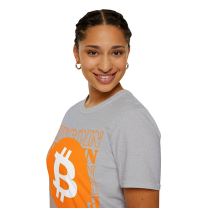 Bitcoin Bitcoin Bitcoin (BTC) LTcolors Unisex T-Shirt by cypherpunkgear – cypherpunkgear.com | Cypherpunk Merch