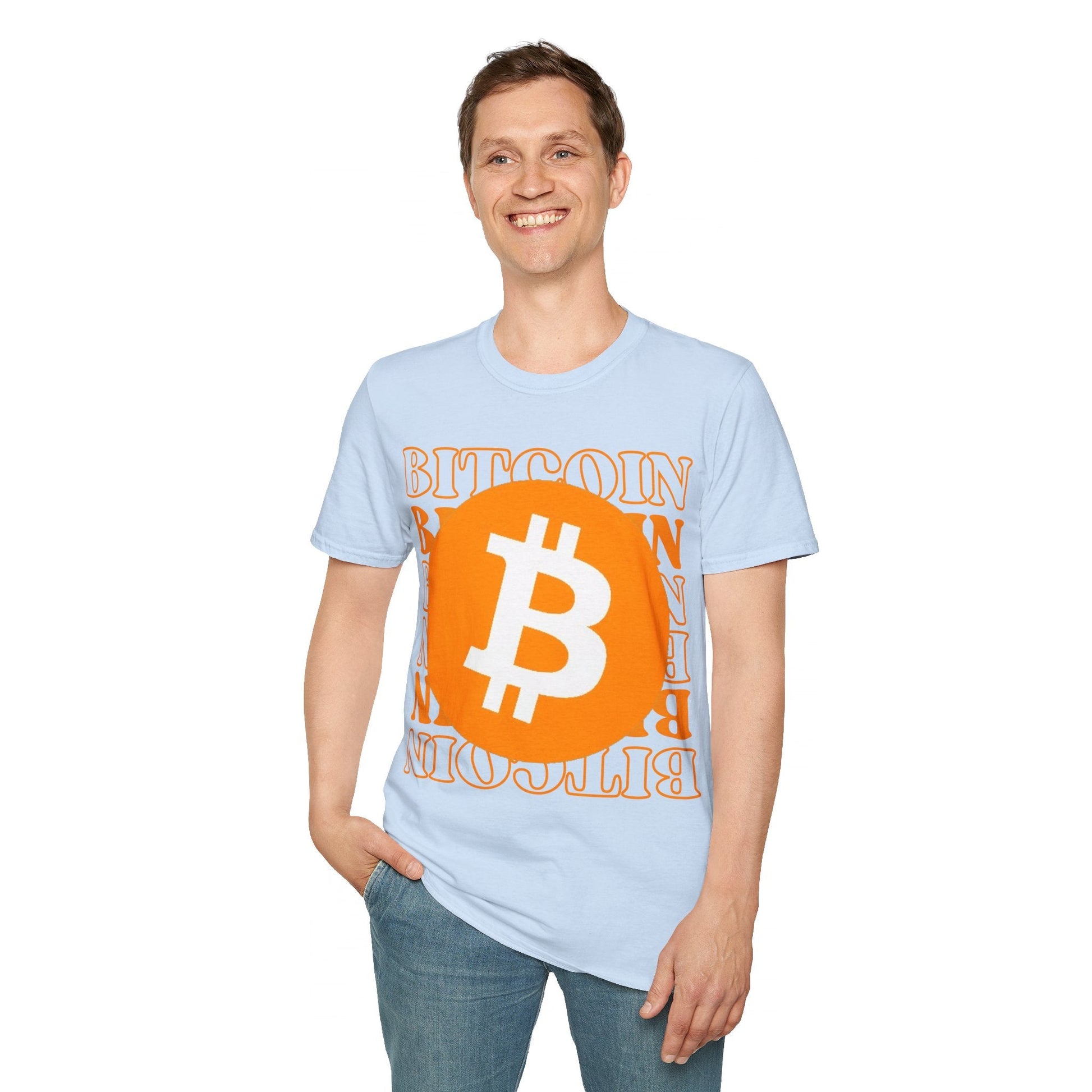 Bitcoin Bitcoin Bitcoin (BTC) LTcolors Unisex T-Shirt by cypherpunkgear – cypherpunkgear.com | Cypherpunk Merch