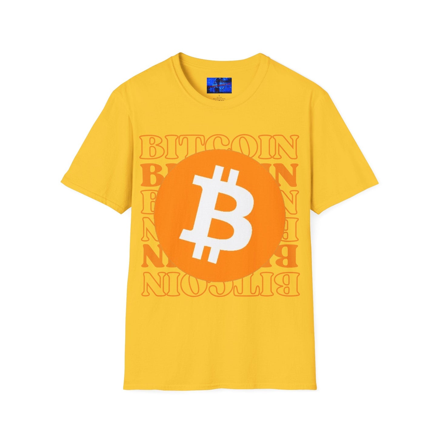Bitcoin Bitcoin Bitcoin (BTC) LTcolors Unisex T-Shirt by cypherpunkgear – cypherpunkgear.com | Cypherpunk Merch