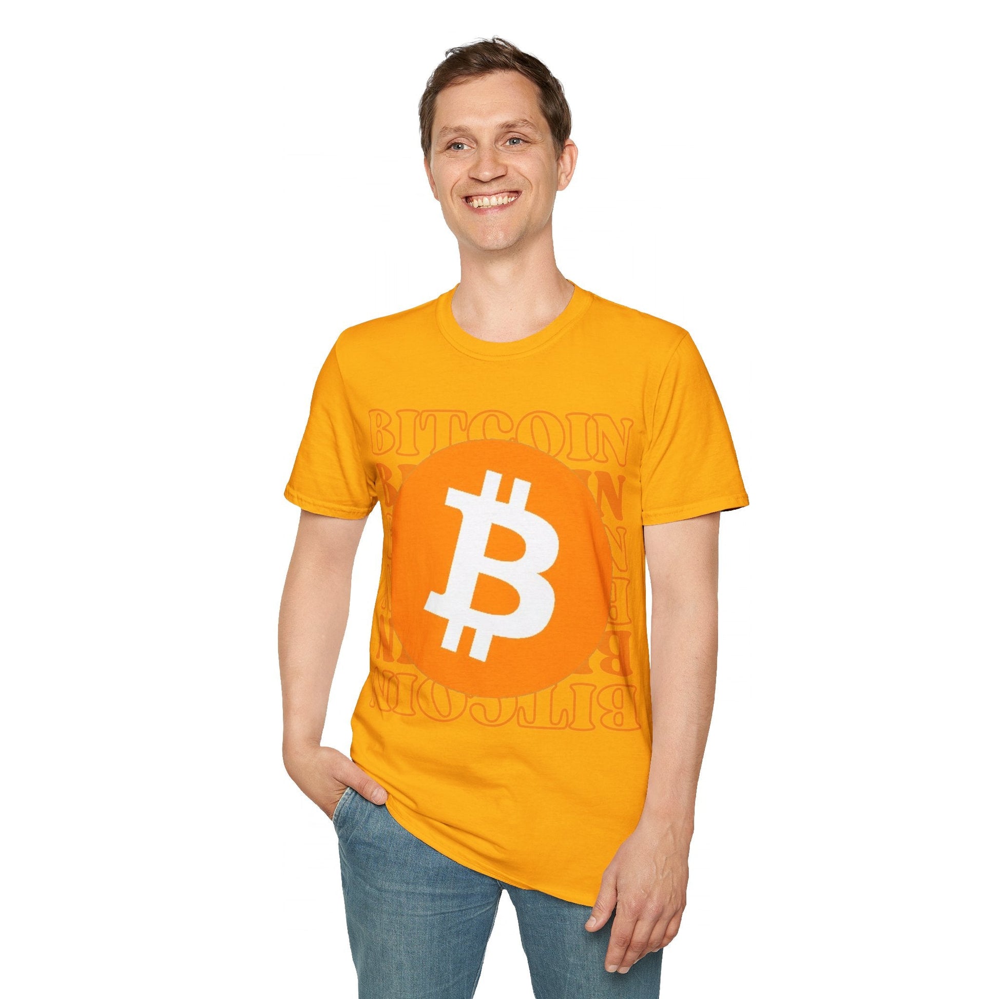 Bitcoin Bitcoin Bitcoin (BTC) LTcolors Unisex T-Shirt by cypherpunkgear – cypherpunkgear.com | Cypherpunk Merch