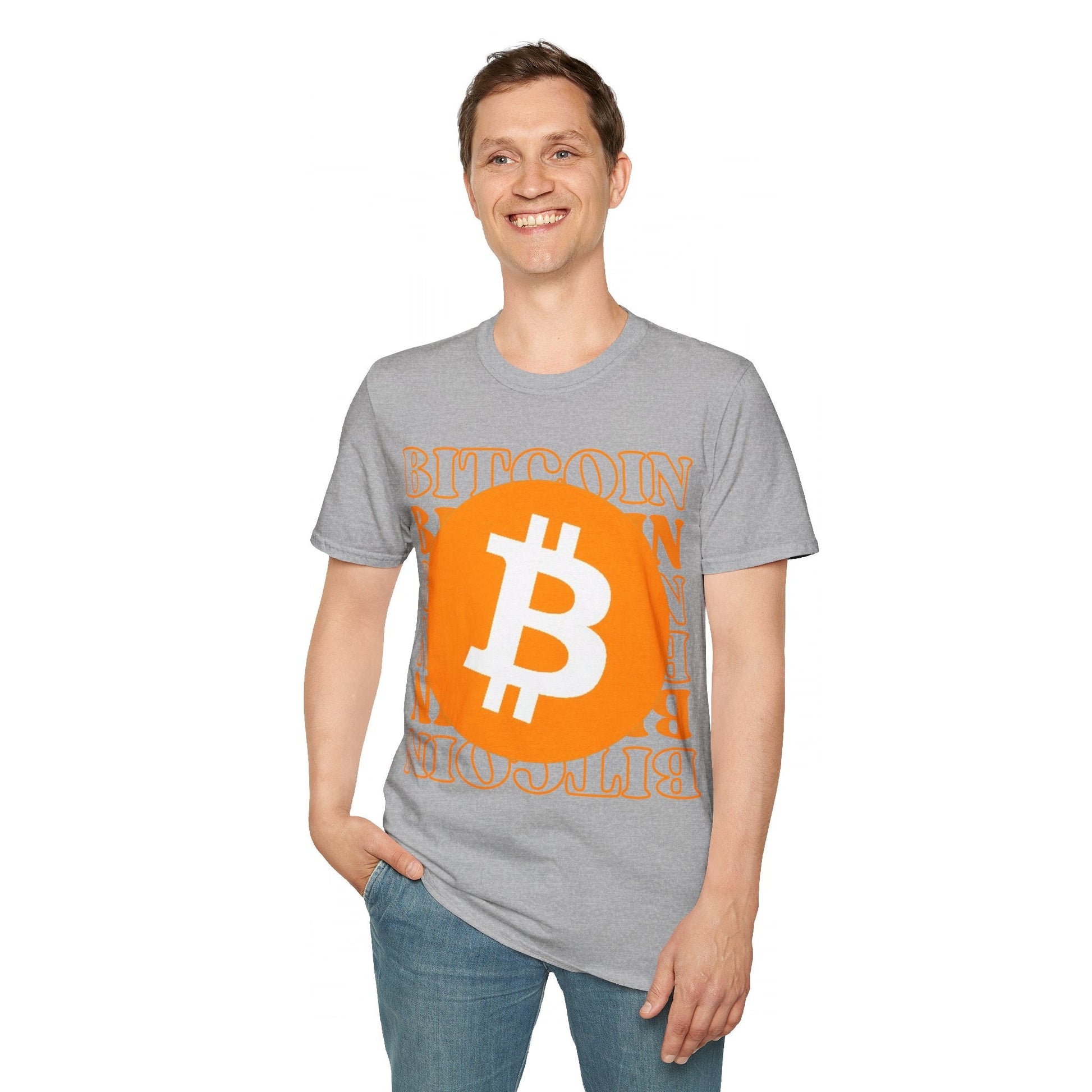 Bitcoin Bitcoin Bitcoin (BTC) LTcolors Unisex T-Shirt by cypherpunkgear – cypherpunkgear.com | Cypherpunk Merch