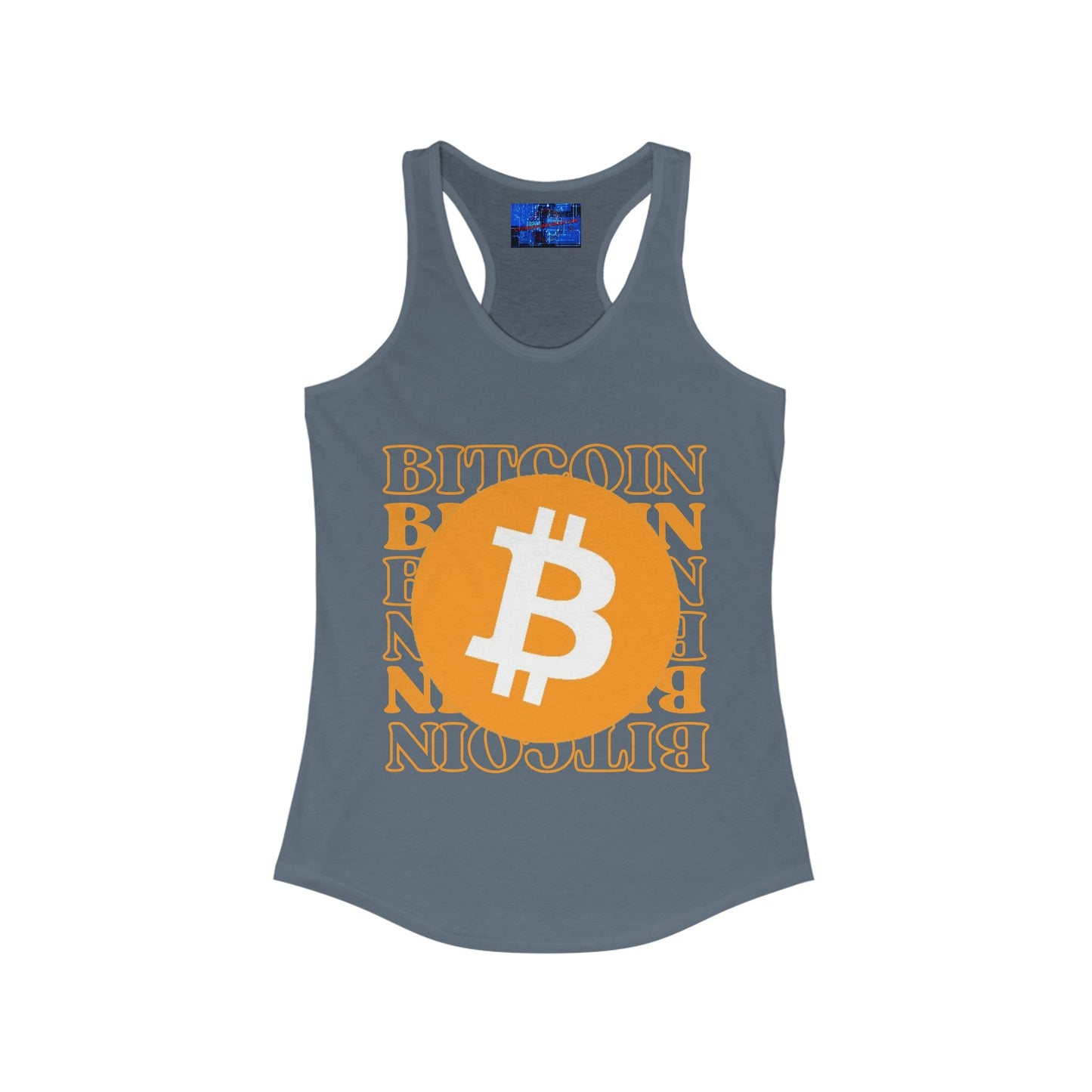 Bitcoin Bitcoin Bitcoin (BTC) Women's Racerback Tank Top by cypherpunkgear – cypherpunkgear.com | Cypherpunk Merch