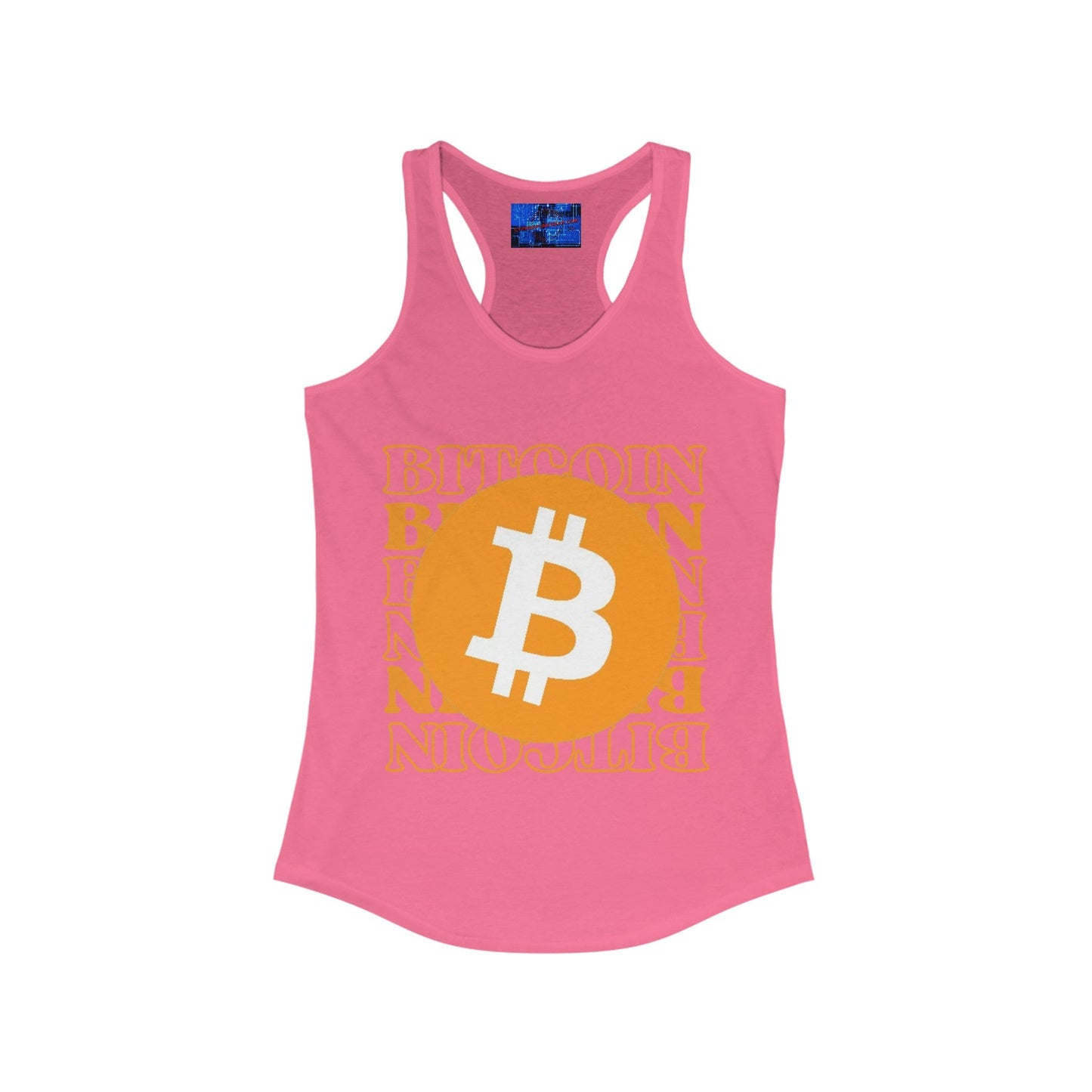 Bitcoin Bitcoin Bitcoin (BTC) Women's Racerback Tank Top by cypherpunkgear – cypherpunkgear.com | Cypherpunk Merch