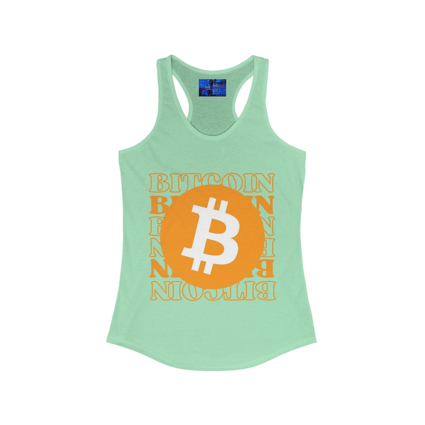 Bitcoin Bitcoin Bitcoin (BTC) Women's Racerback Tank Top by cypherpunkgear – cypherpunkgear.com | Cypherpunk Merch