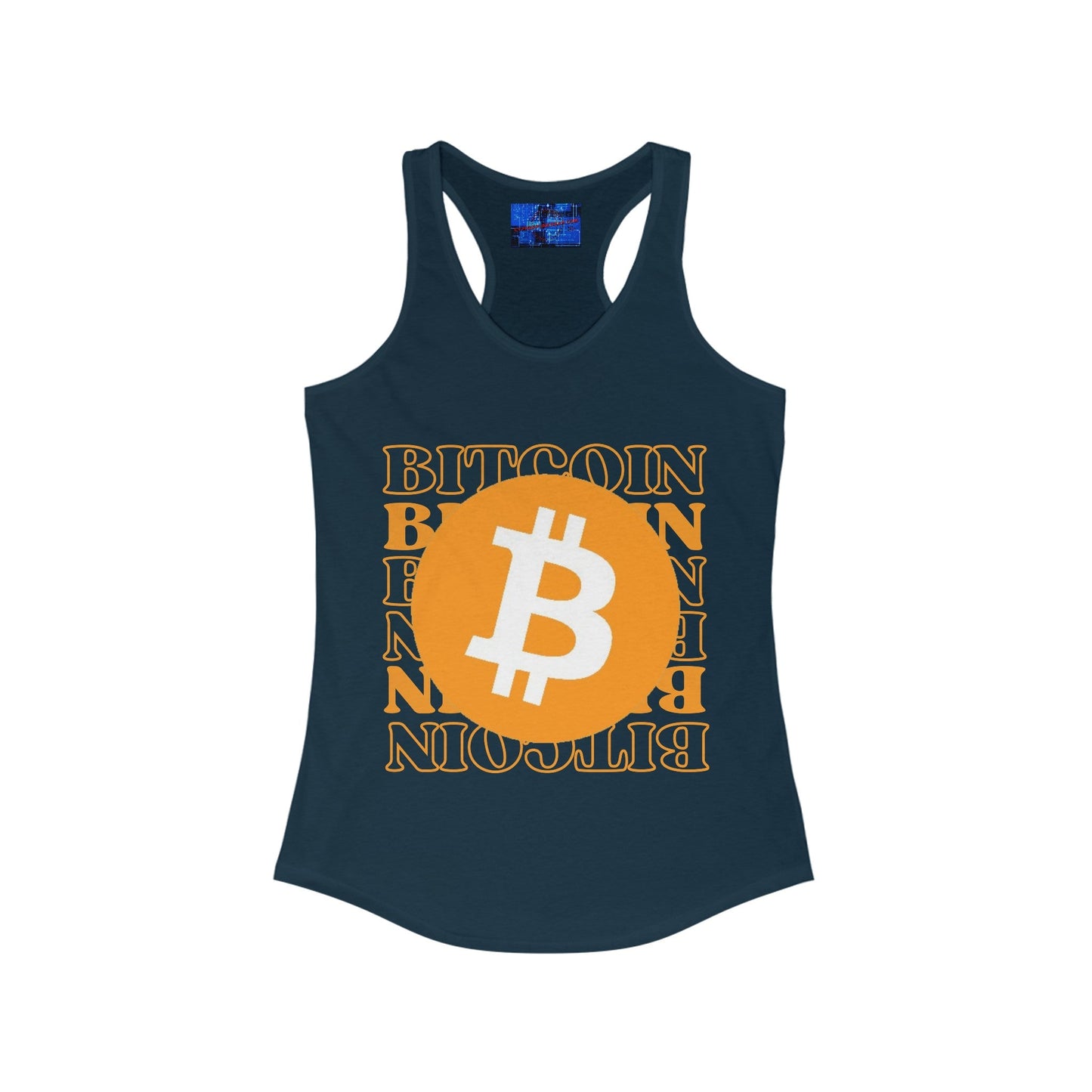 Bitcoin Bitcoin Bitcoin (BTC) Women's Racerback Tank Top by cypherpunkgear – cypherpunkgear.com | Cypherpunk Merch