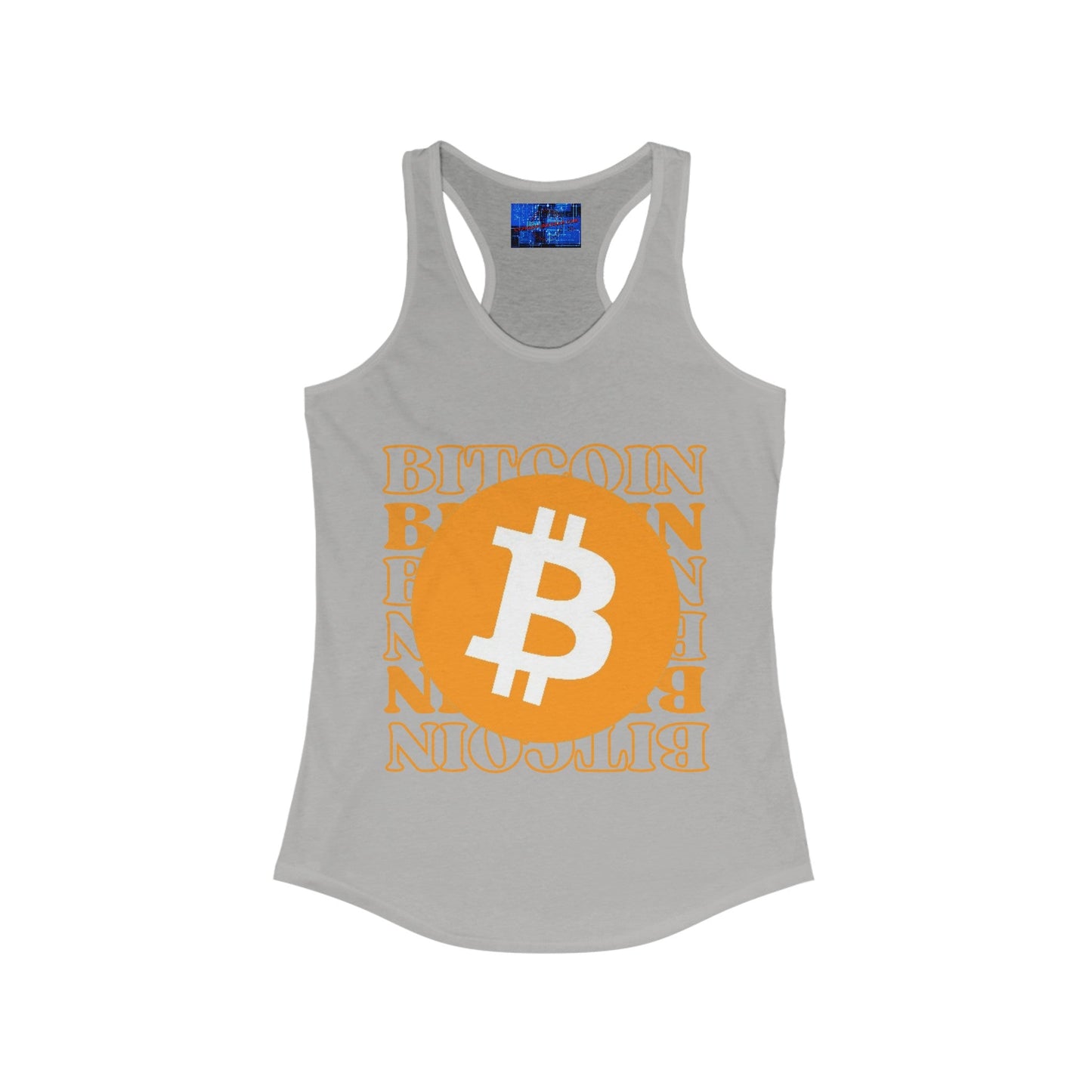 Bitcoin Bitcoin Bitcoin (BTC) Women's Racerback Tank Top by cypherpunkgear – cypherpunkgear.com | Cypherpunk Merch