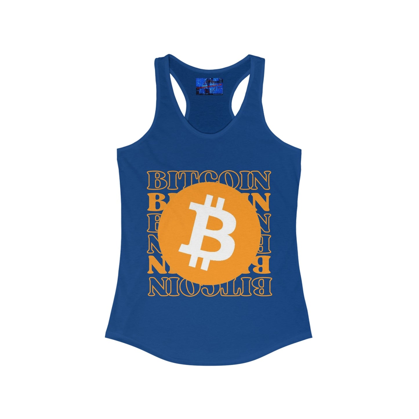 Bitcoin Bitcoin Bitcoin (BTC) Women's Racerback Tank Top by cypherpunkgear – cypherpunkgear.com | Cypherpunk Merch