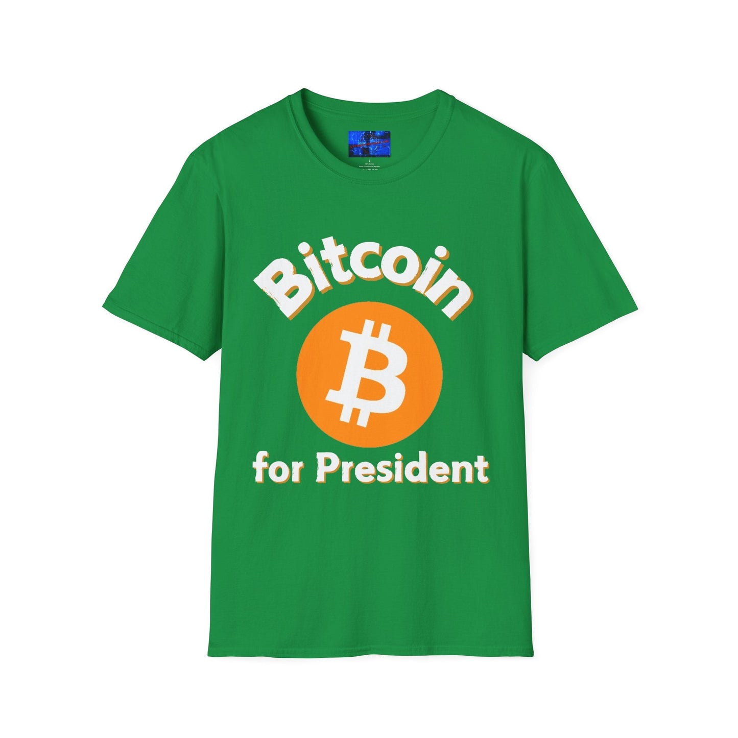 Bitcoin (BTC) for President DKcolors Unisex T-Shirt by cypherpunkgear – cypherpunkgear.com | Cypherpunk Merch