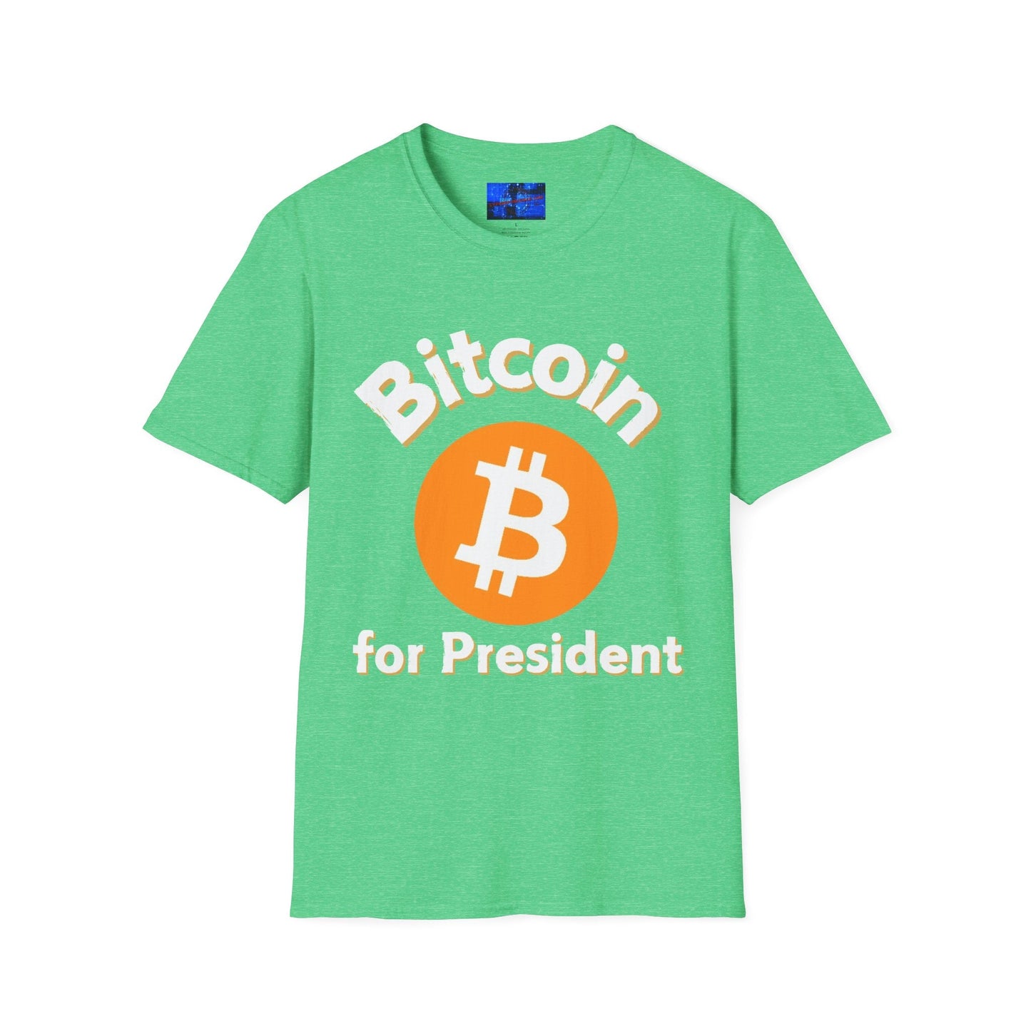 Bitcoin (BTC) for President DKcolors Unisex T-Shirt by cypherpunkgear – cypherpunkgear.com | Cypherpunk Merch