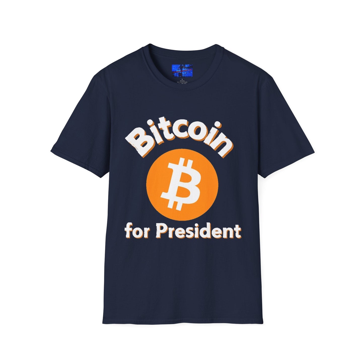 Bitcoin (BTC) for President DKcolors Unisex T-Shirt by cypherpunkgear – cypherpunkgear.com | Cypherpunk Merch
