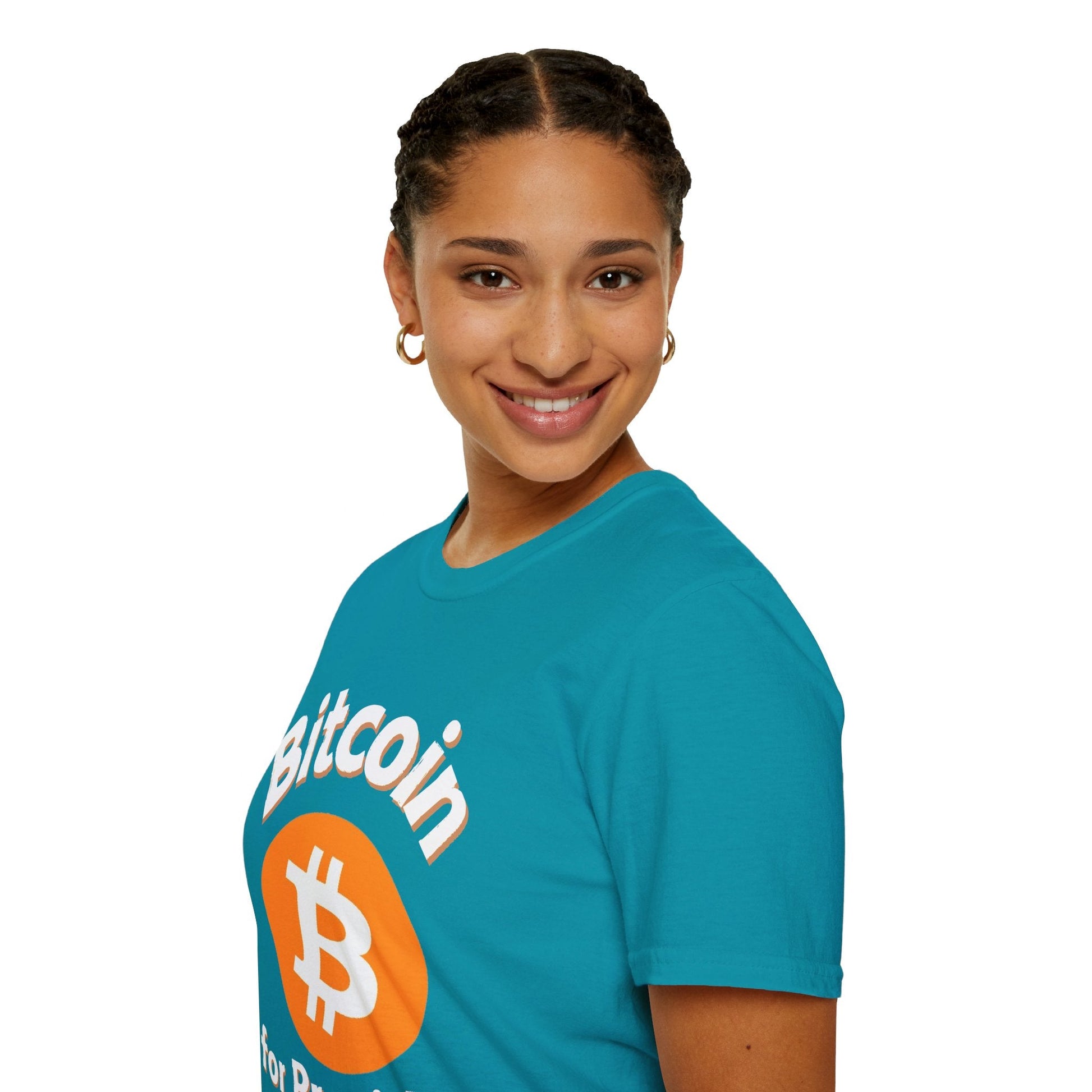 Bitcoin (BTC) for President DKcolors Unisex T-Shirt by cypherpunkgear – cypherpunkgear.com | Cypherpunk Merch