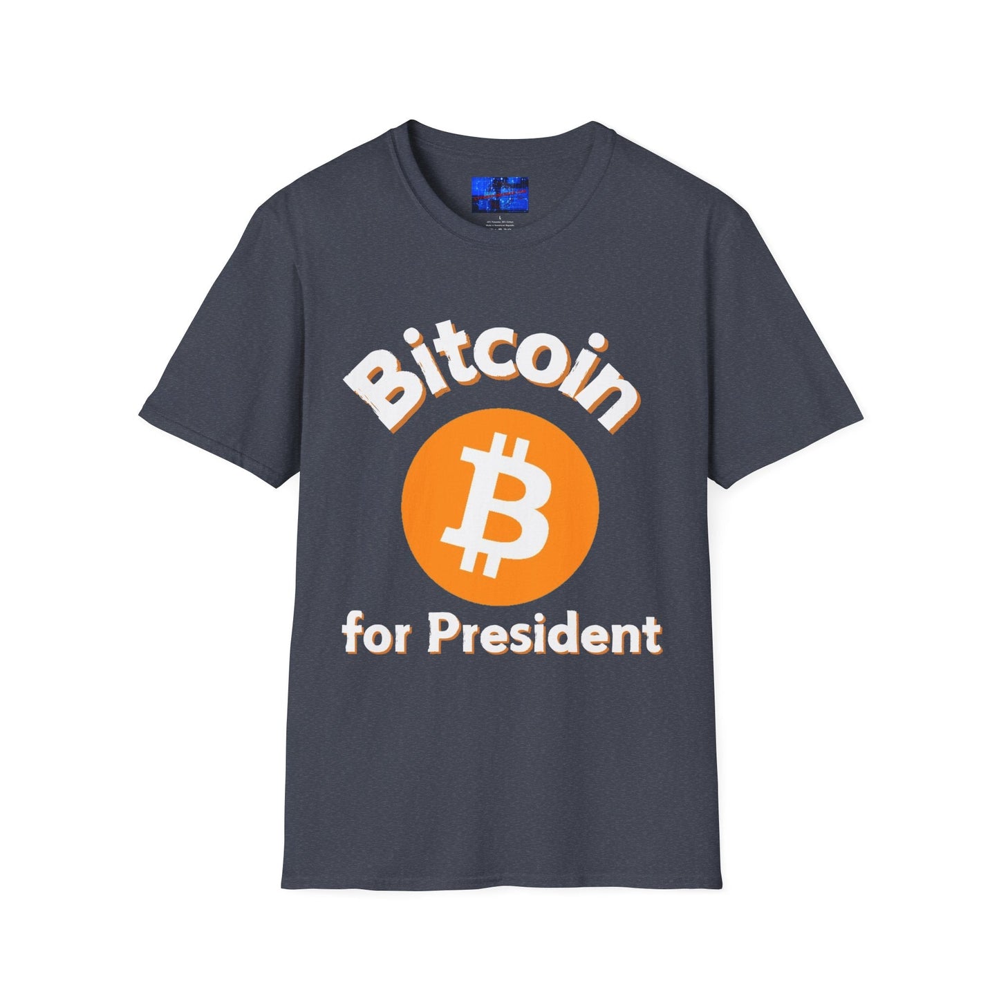 Bitcoin (BTC) for President DKcolors Unisex T-Shirt by cypherpunkgear – cypherpunkgear.com | Cypherpunk Merch