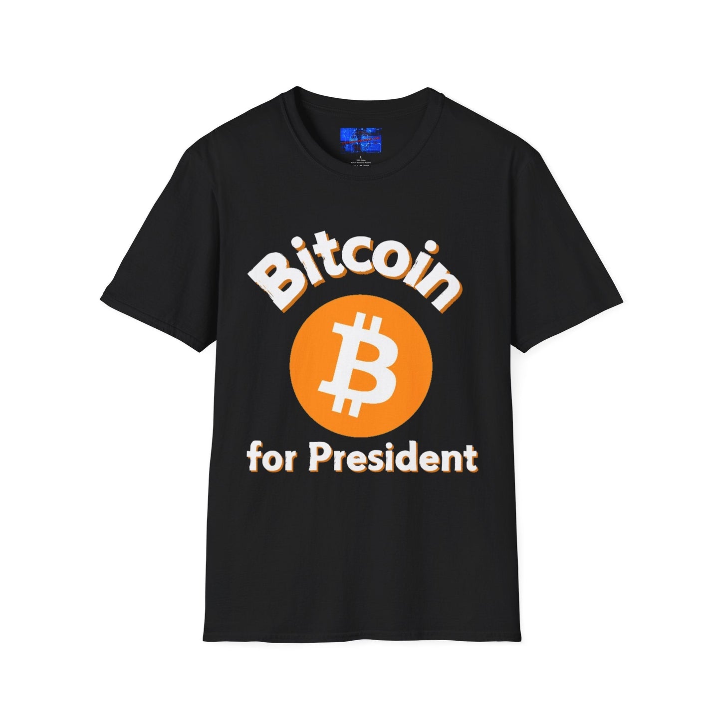 Bitcoin (BTC) for President DKcolors Unisex T-Shirt by cypherpunkgear – cypherpunkgear.com | Cypherpunk Merch