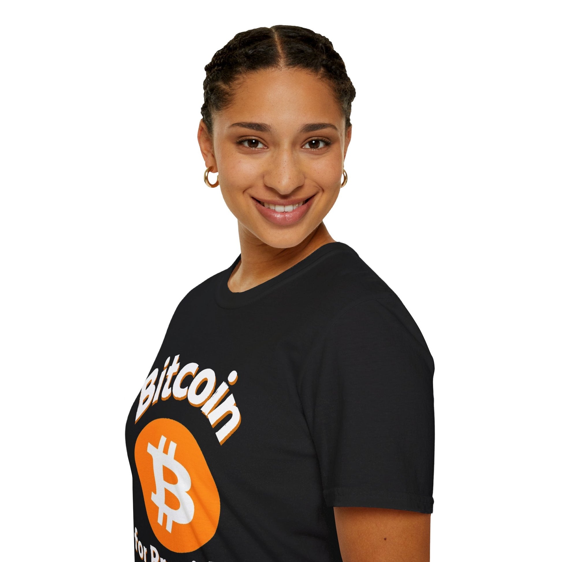 Bitcoin (BTC) for President DKcolors Unisex T-Shirt by cypherpunkgear – cypherpunkgear.com | Cypherpunk Merch