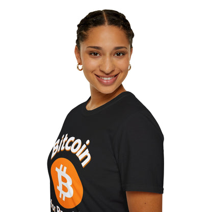 Bitcoin (BTC) for President DKcolors Unisex T-Shirt by cypherpunkgear – cypherpunkgear.com | Cypherpunk Merch