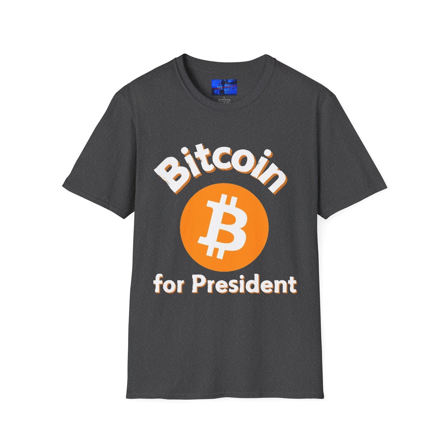 Bitcoin (BTC) for President DKcolors Unisex T-Shirt by cypherpunkgear – cypherpunkgear.com | Cypherpunk Merch