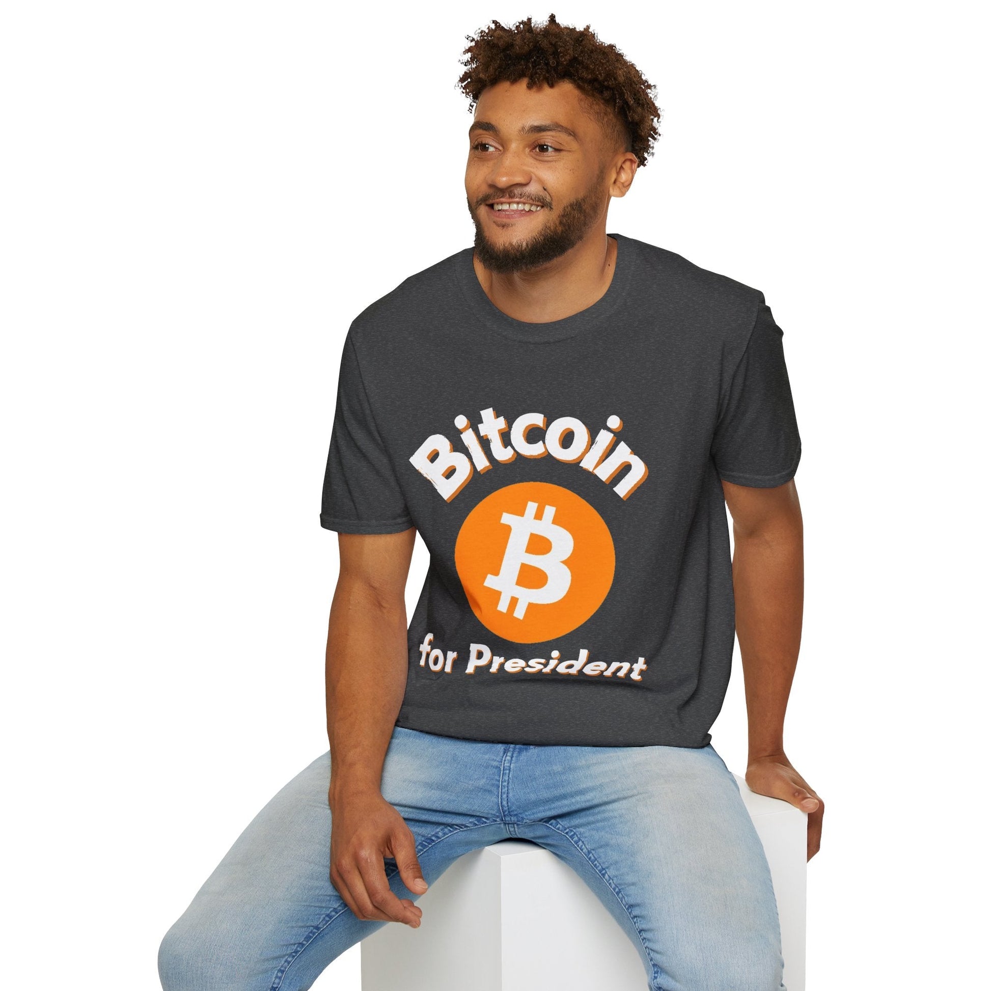 Bitcoin (BTC) for President DKcolors Unisex T-Shirt by cypherpunkgear – cypherpunkgear.com | Cypherpunk Merch