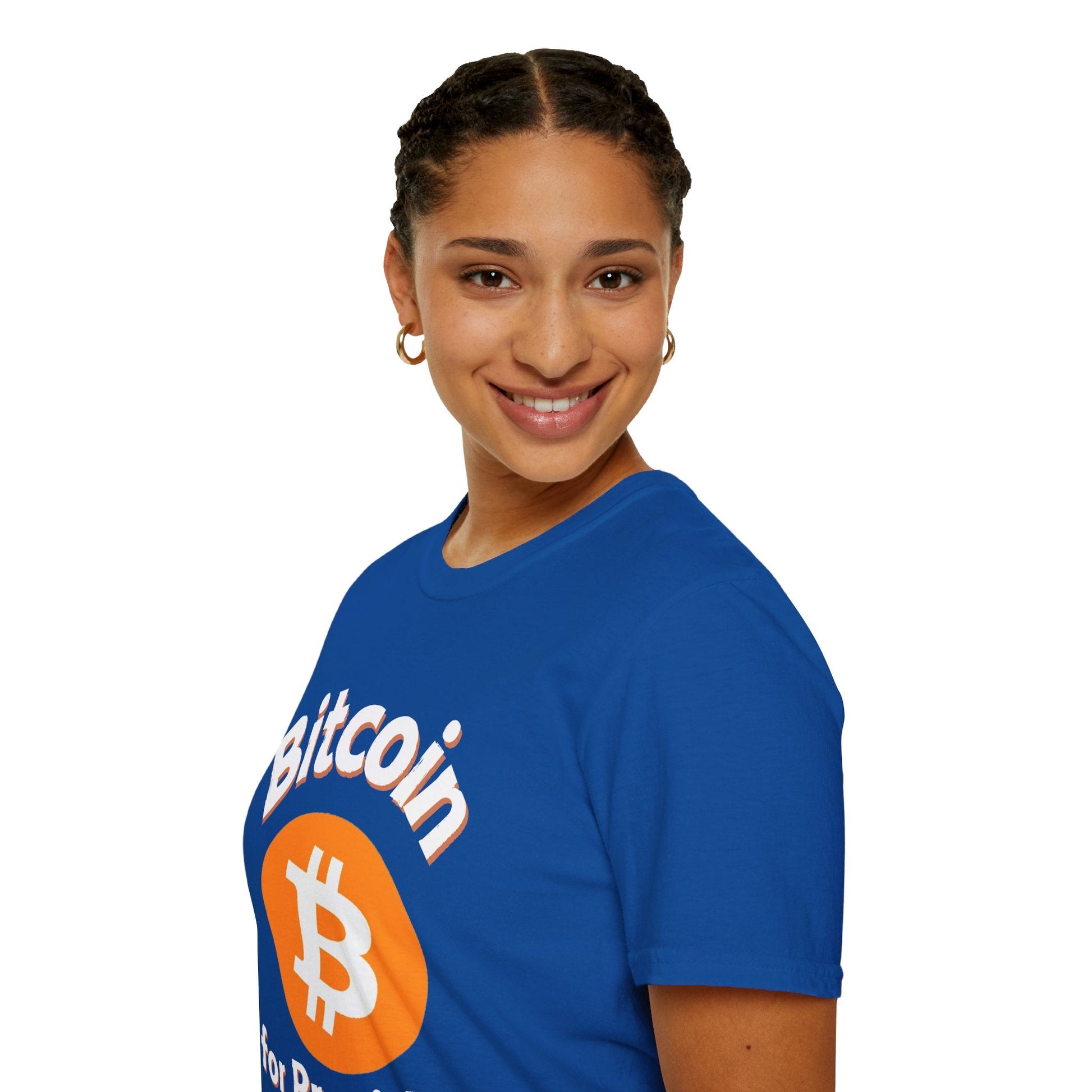 Bitcoin (BTC) for President DKcolors Unisex T-Shirt by cypherpunkgear – cypherpunkgear.com | Cypherpunk Merch