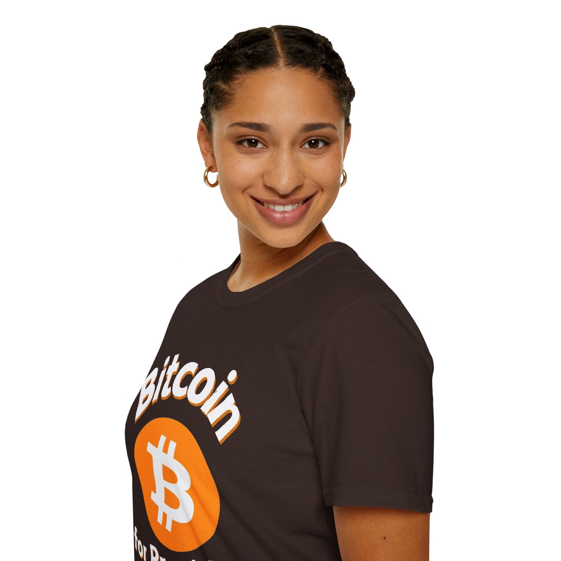 Bitcoin (BTC) for President DKcolors Unisex T-Shirt by cypherpunkgear – cypherpunkgear.com | Cypherpunk Merch