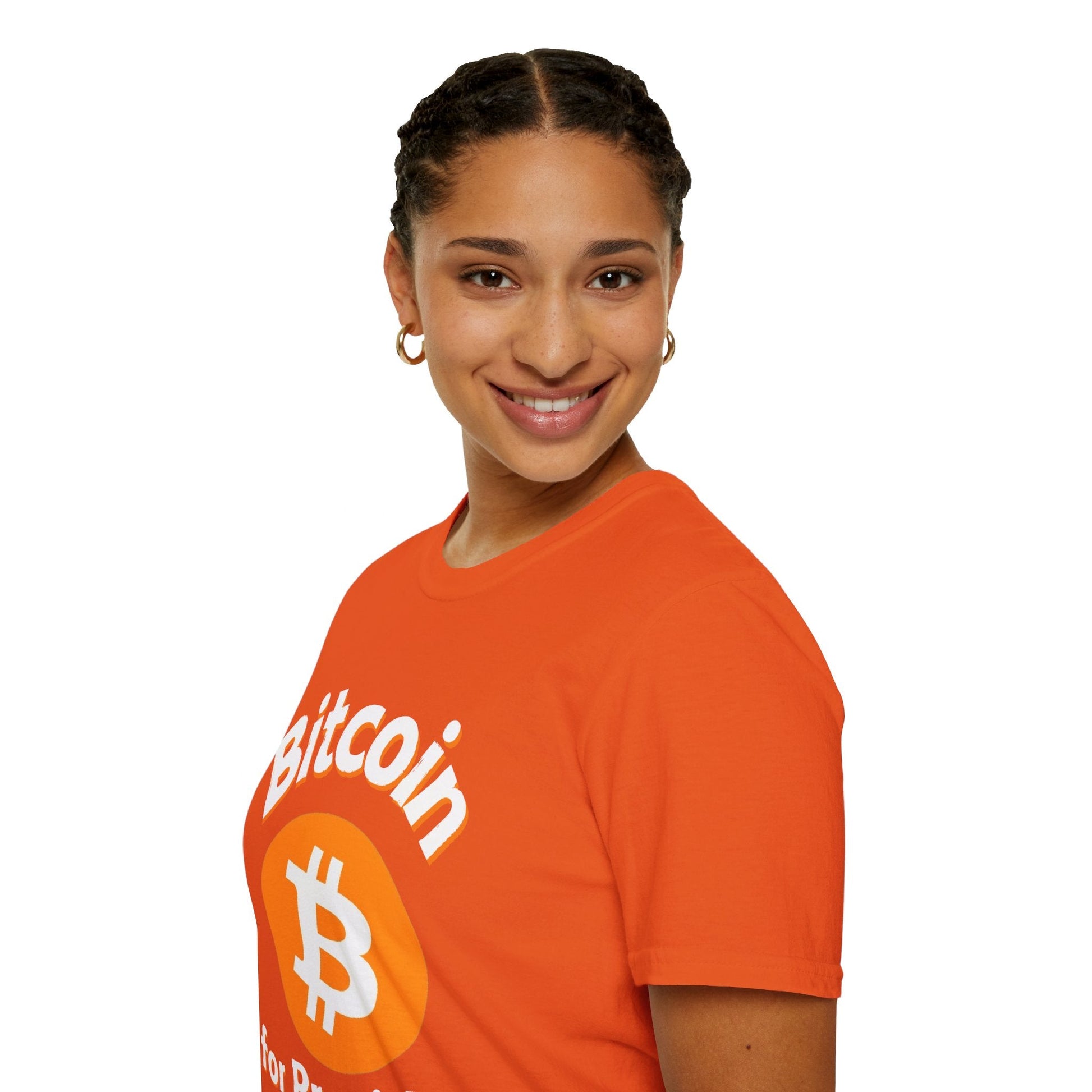 Bitcoin (BTC) for President DKcolors Unisex T-Shirt by cypherpunkgear – cypherpunkgear.com | Cypherpunk Merch